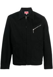 Kenzo zip-fastening denim jacket - Nero