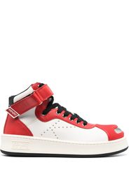 Kenzo Hoops two-tone sneakers - Rosso