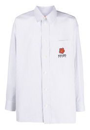 Kenzo Boke Flower pinstriped shirt - Bianco