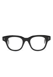 Kenzo logo-print square-frame glasses - Nero