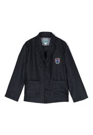 Kenzo Kids Blazer con applicazione - Blu