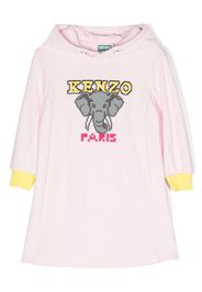 Kenzo Kids Abito con stampa grafica - Rosa