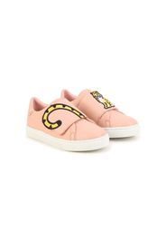 Kenzo Kids Kotora touch-strap sneakers - Rosa