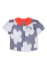 Kenzo Kids Camicia a fiori - Blu