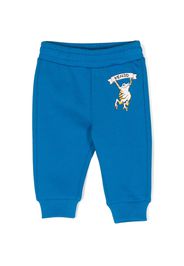 Kenzo Kids Leggings con stampa - Blu