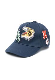 Kenzo Kids Cappello da baseball con applicazione - Blu