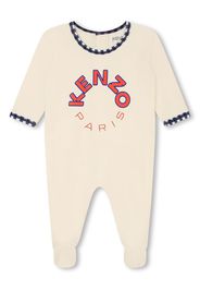 Kenzo Kids logo-print pyjama set - Blu