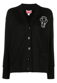 Kenzo Varsity Jungle V-neck cardigan - Nero