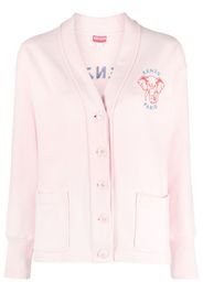 Kenzo Varsity Jungle cotton cardigan - Rosa