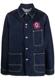 Kenzo Kenzo Target denim jacket - Blu