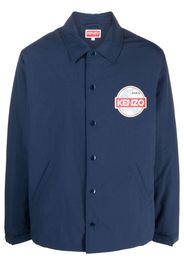 Kenzo logo-print shirt - Blu