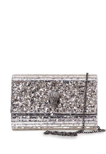 KG Kurt Geiger Party Eagle clutch - Argento