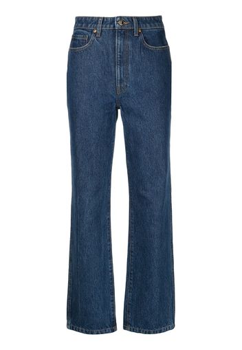 KHAITE Jeans a vita alta Abigail - Blu