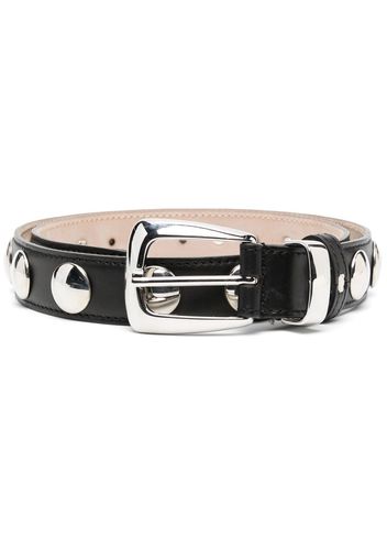 KHAITE studded buckle belt - Nero