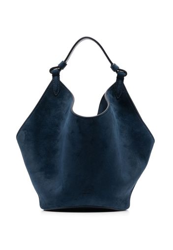 KHAITE mini Lotus tote bag - Blu