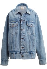 KHAITE Grizzo denim jacket - Blu