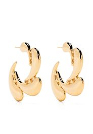 KHIRY Talon Coalition hoop earrings - Oro