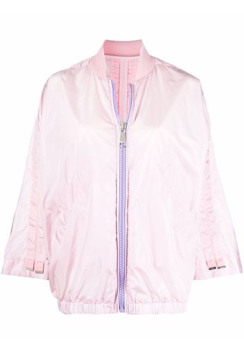 Khrisjoy Bomber con maniche ampie - Rosa