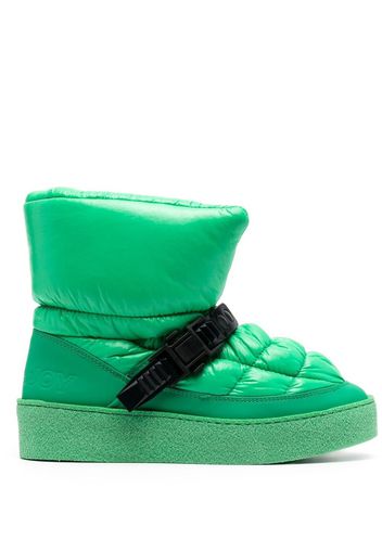 Khrisjoy ankle padded-design ski boots - Verde