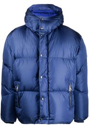 Khrisjoy padded press-stud fastenign jacket - Blu