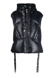 Khrisjoy Iconic quilted hooded gilet - Nero