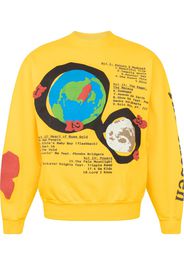 Kid Cudi x Cactus Plant Flea Market For MOTM III sweatshirt - Giallo