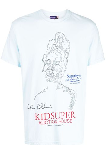 KidSuper T-shirt Paint By Number - Blu