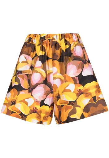 Kika Vargas Elisa floral-print shorts - Multicolore