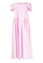 Kika Vargas Vivian off-shoulder cotton dress - Rosa