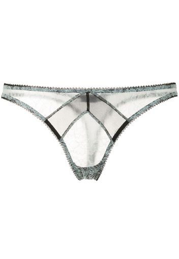 Tanga semi trasparente