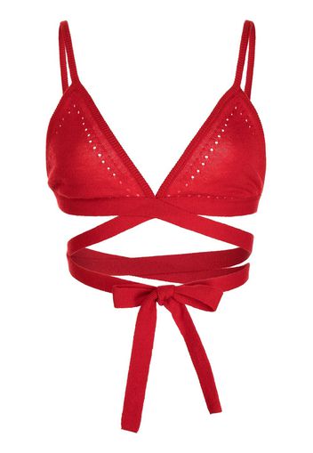 Kiki de Montparnasse Reggiseno a portafoglio - Rosso