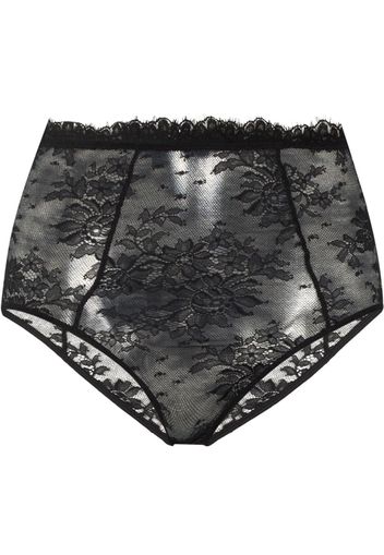 Kiki de Montparnasse Jolie lace briefs - Nero