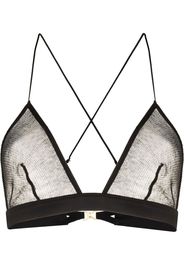 Kiki de Montparnasse Reggiseno a coste Intime - Nero