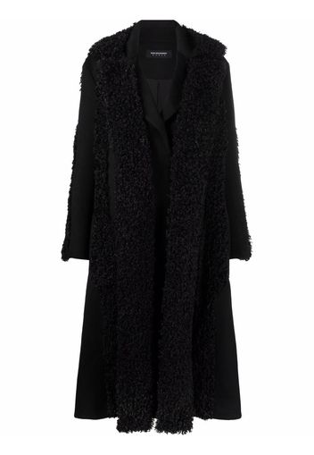 Kiko Kostadinov Cappotto monopetto oversize - Nero