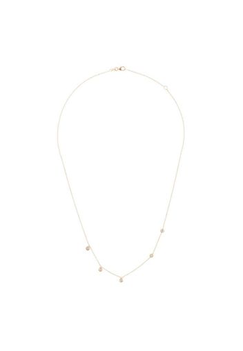 18K yellow gold Ivy diamond necklace