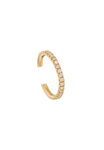 18K yellow gold diamond ear cuff