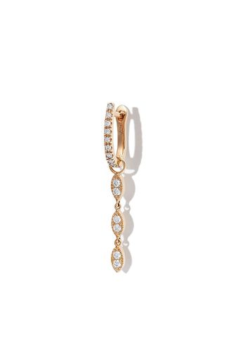 Kimaï 18kt yellow gold Cleo diamond drop earring - Oro