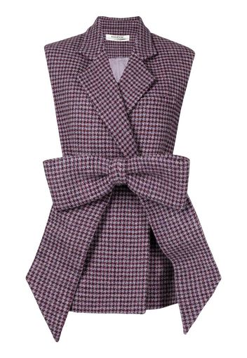 Kimhekim Blazer smanicato - Viola