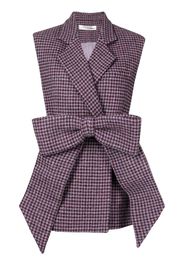 Kimhekim Blazer smanicato - Viola