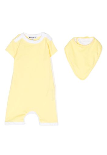 KINDRED contrast-trim pyjamas - Giallo