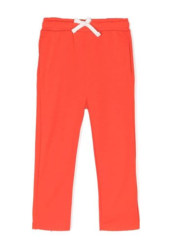 KINDRED jersey organic-cotton tracksuit bottoms - Arancione