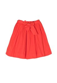 KINDRED self-tie organic-cotton skirt - Arancione