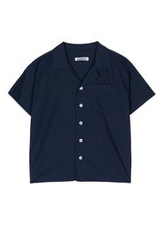 KINDRED club-collar short-sleeve shirt - Blu