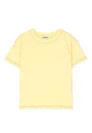 KINDRED contrast-stitch short-sleeve T-shirt - Giallo