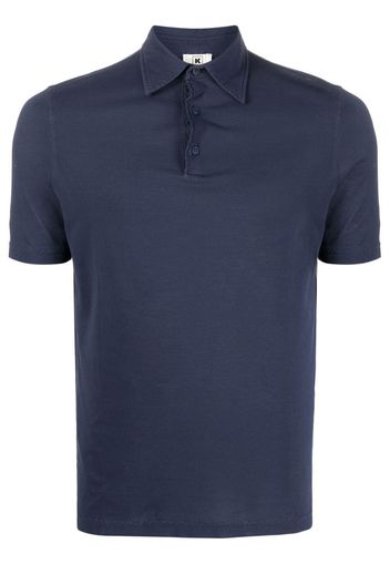 Kired Polo con ricamo - Blu