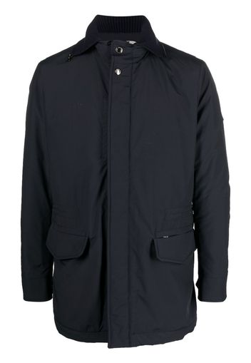 Kired long-sleeve quilted jacket - Blu