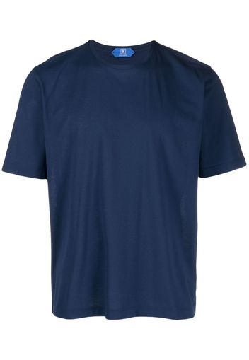Kired short-sleeves cotton T-shirt - Blu