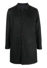 Kired long-sleeve cashmere trench coat - Grigio