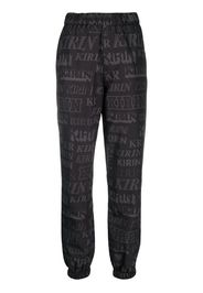 logo-print straight-leg track pants