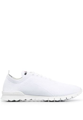 Kiton mesh low-top trainers - Bianco